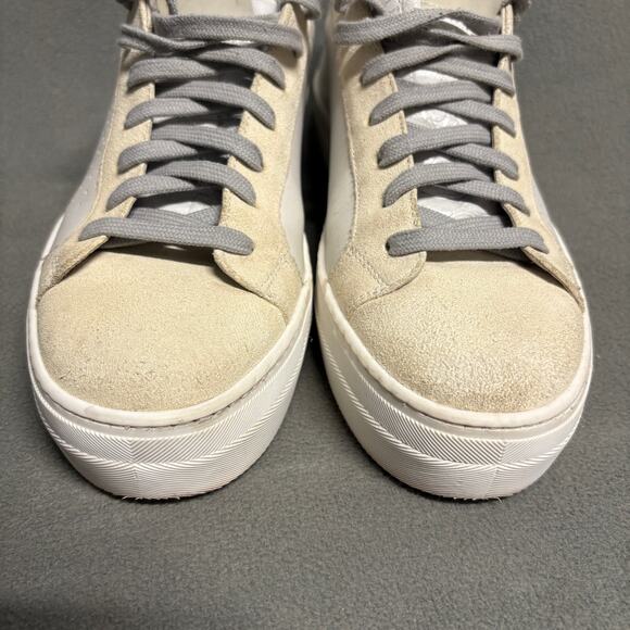 P448‎ John Sneakers Women's Size 39/8.5-9 Coyote White/Off-White - Picture 12 of 14